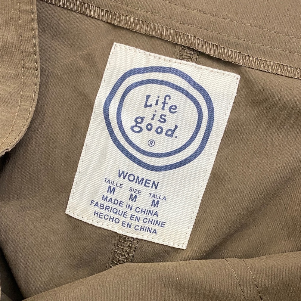 Life Is Good A-Line Skirt in Tan - Picture 5 of 8